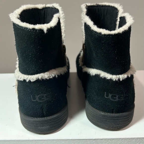 UGG Kids' Coletta Ankle Boot-Black - Picture 3 of 6
